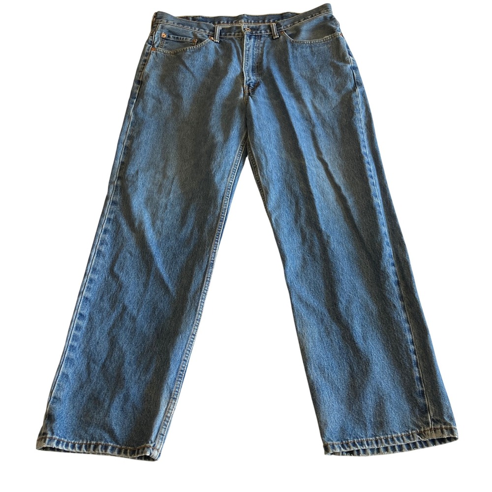 Levis 550 Jeans Mens 38x32 (Fit 36x30) Relaxed Fit Tapered Leg  Medium Wash Blue